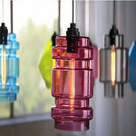 Geometric Glass Pendant Light Collection: Modern Crystalline Pendant Series
