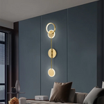 Modern Gold LED Wall Light Sconce for Home Decor
