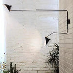 Black Serge Mouille Wall Lamp: Nordic Design, Creative Living Room Decor