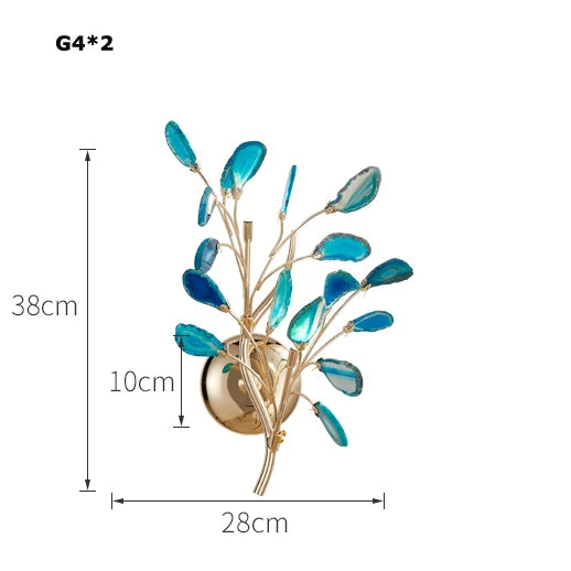 Agate Designer LED Chandelier for Dining & Foyer Room