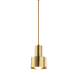 Brass Trumpet Pendant Light - Stylish Nordic Design for Bedroom, Hallway, Bar