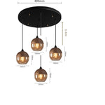 Nordic Wood LED Pendant Lights for Dinning Room Bedroom Cafe Bar Restaurant