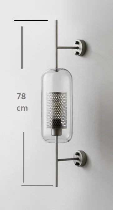 Vintage LED Wall Sconce: Elegant European Style Bedroom & Living Room Light Fixtures