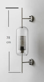 Vintage LED Wall Sconce: Elegant European Style Bedroom & Living Room Light Fixtures