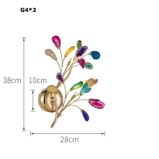 Agate Designer LED Chandelier for Dining & Foyer Room