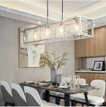 Crystal Rectangle Luxury Chandelier for Elegant Home Décor