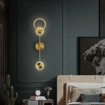 Modern Gold LED Wall Light Sconce for Home Decor