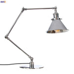 Industrial LED Table Lamp For Home Decor - US/EU Plug Switch, Loft Style