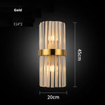Crystal LED Wall Sconce Light for Bedroom and Corridor