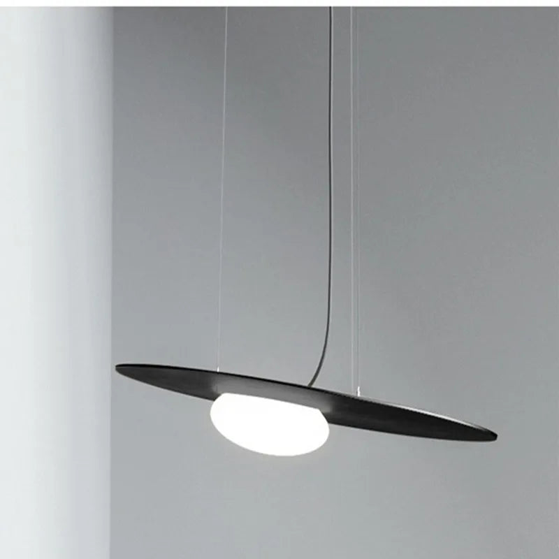 Nordic Iron Bar Pendant Light for Artful Room Decor