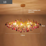 Agate Designer LED Chandelier for Dining & Foyer Room