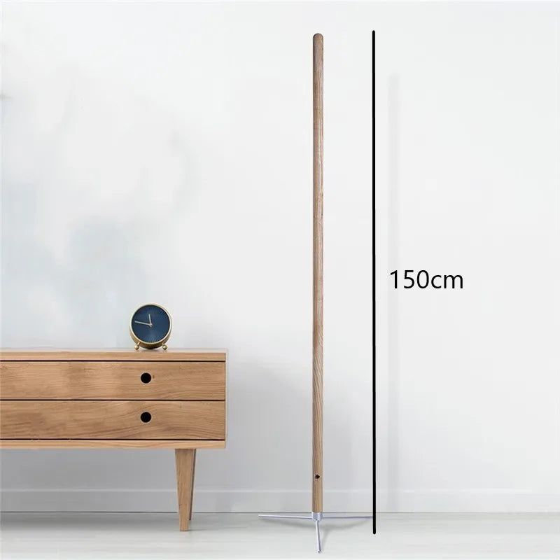 Nordic Wooden LED Floor Lamp for Living Room & Bedroom Decor