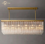 Cielo Rectangular LED Chandelier for Living Dining Kitchen Island Lamps