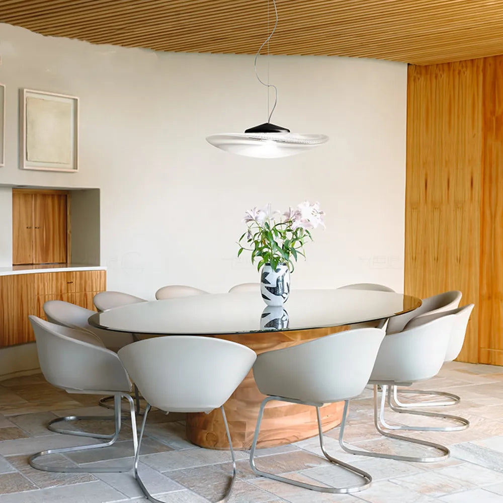 F35 Glass Pendant Lamp: Nordic Design for Living, Dining, Bedroom