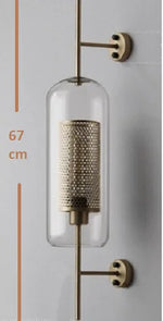 Vintage LED Wall Sconce: Elegant European Style Bedroom & Living Room Light Fixtures