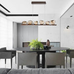 Stone Design G4 LED Round Chandelier for Modern Foyer Lighting