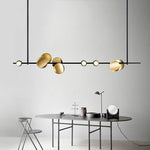 Nordic Chandelier Art Lighting Beauty Salon Creative Cilon Disc Luxury Wall Lamp