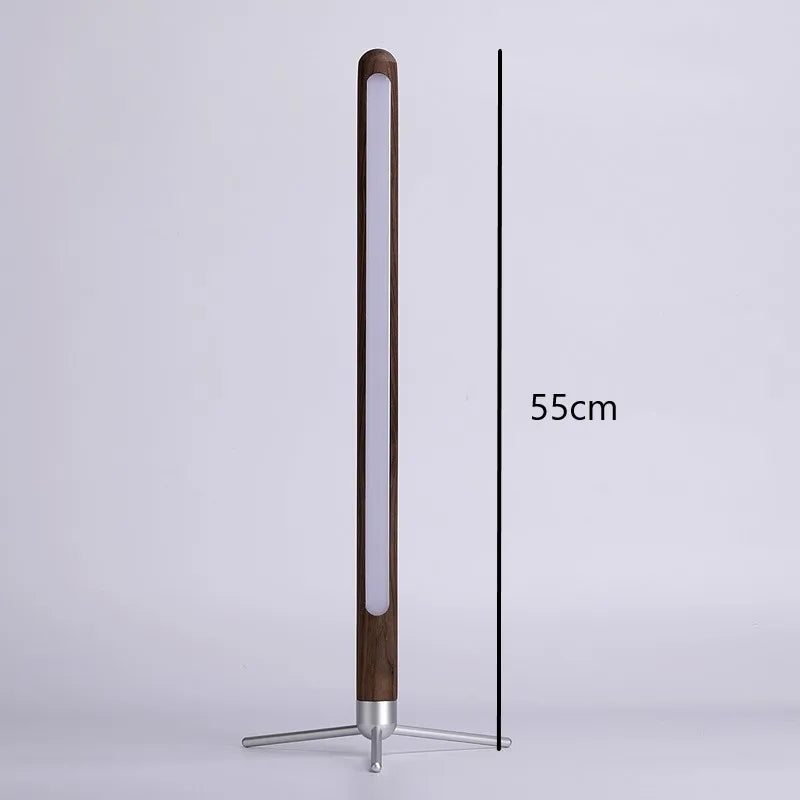 Nordic Wooden LED Floor Lamp for Living Room & Bedroom Decor