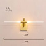 Branch Suspension Pendant Light - Gold Black G9 LED Iron Glass Fixture