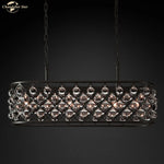 Glass Drop Chandelier Pendant Lights for Living Dining Room