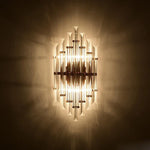 Crystal LED Wall Sconce Light for Bedroom and Corridor