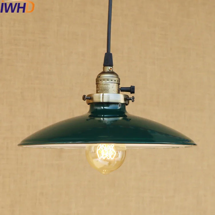 Vintage Pendant Lights - Retro Edison Style Industrial Lamp Fixtures