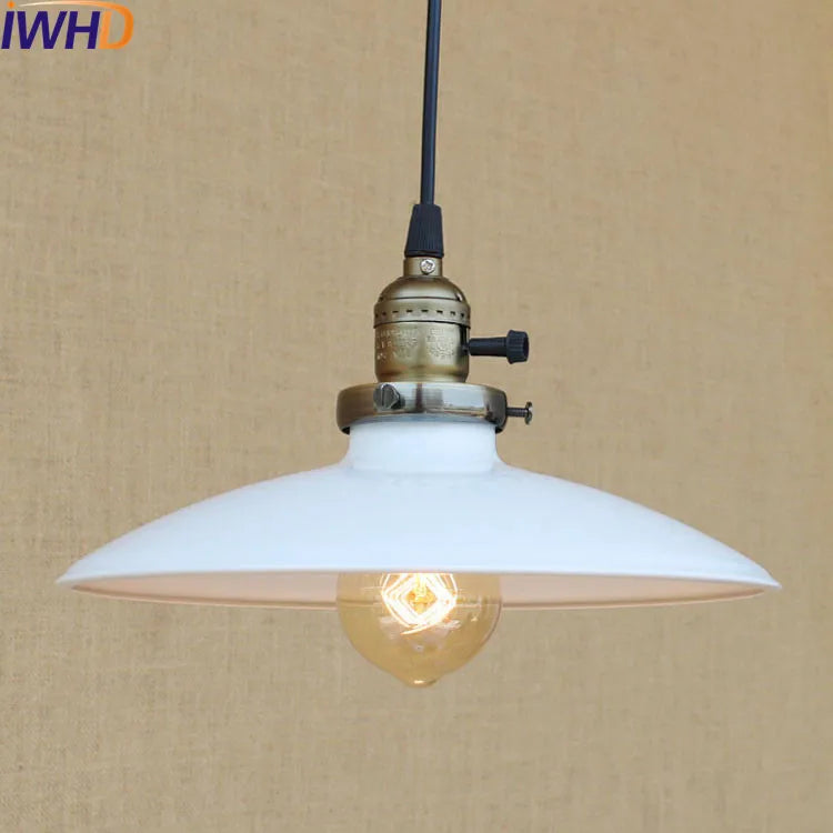Vintage Pendant Lights - Retro Edison Style Industrial Lamp Fixtures