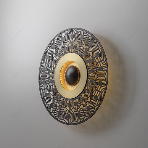 Modern Brass Wall Sconce