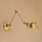 Retro Swing Arm Wall Sconce - Vintage Edison Style Wall Lamp