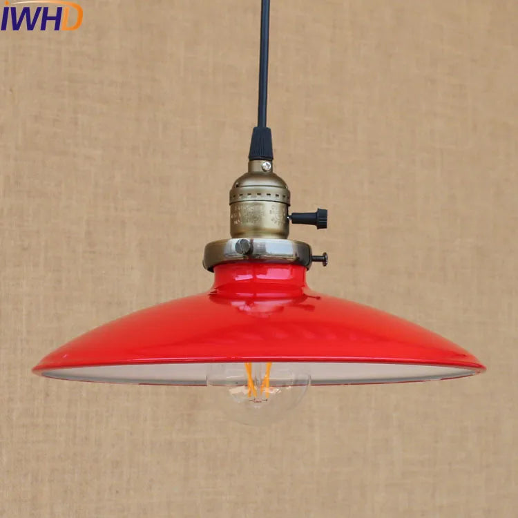 Vintage Pendant Lights - Retro Edison Style Industrial Lamp Fixtures