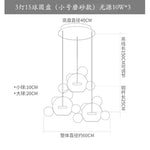 Frosted Glass Ball Pendant Light for Dining Room and Kitchen Decor