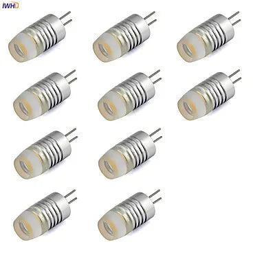 COB G4 LED Bulb 12V 80LM - High Power Mini Bi-pin Light for Chandeliers