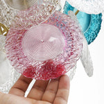 Iron Glass Colorized Chandelier for Foyer - Modern Suspension Lighting