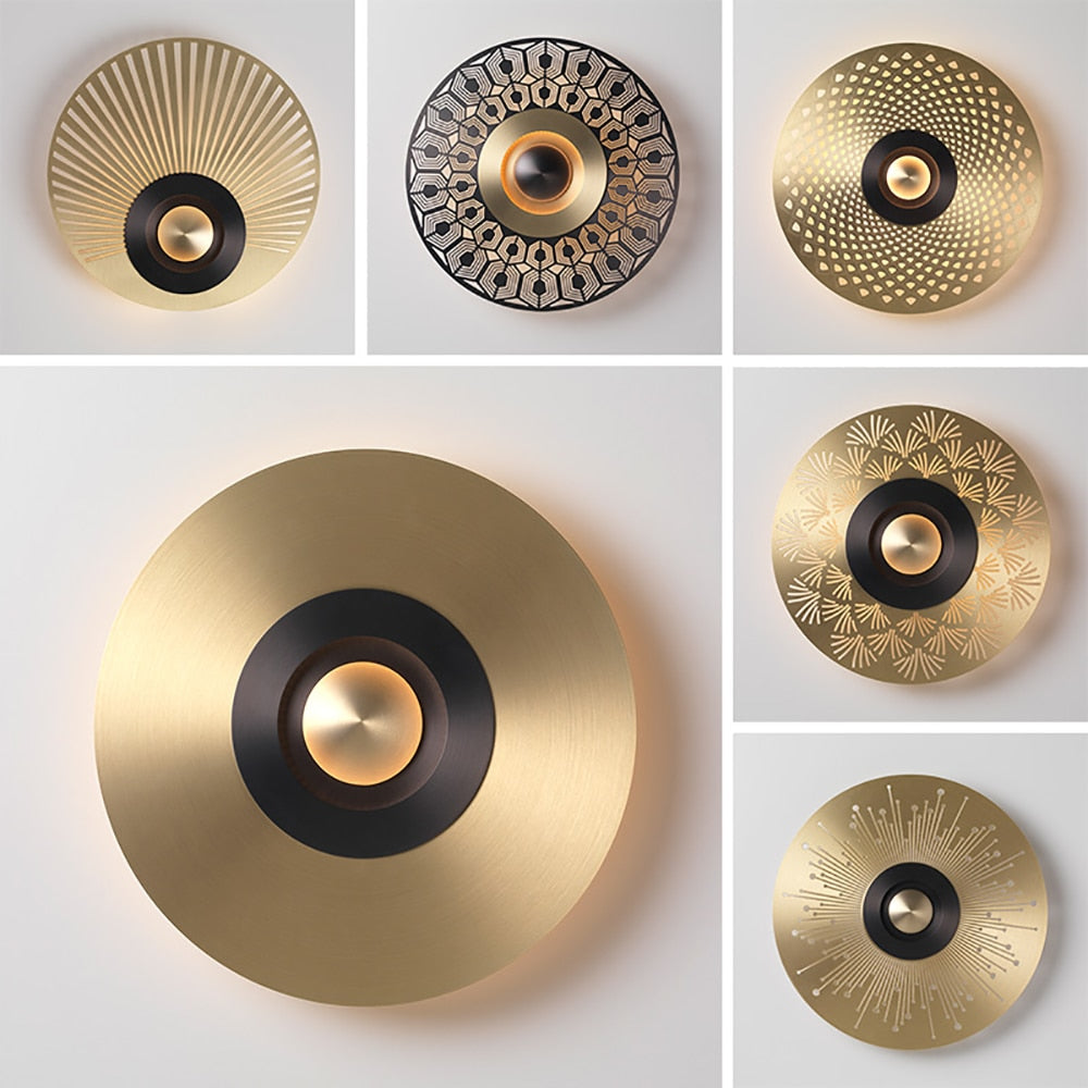 Modern Brass Wall Sconce