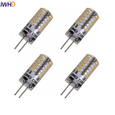 LED G4 Bulb 3W 12V 48xSMD3528 210LM Bi-pin Chandeliers Replace Halogen