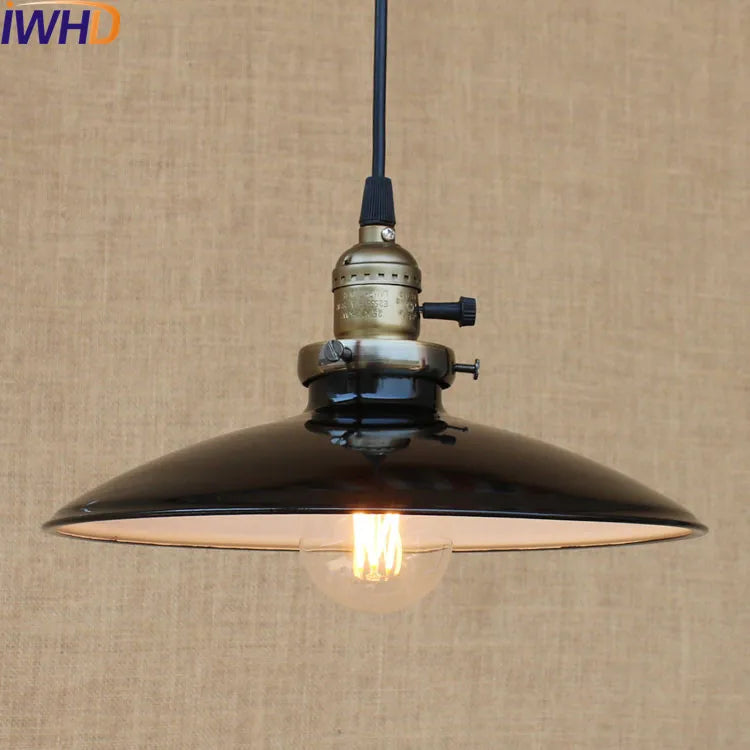 Vintage Pendant Lights - Retro Edison Style Industrial Lamp Fixtures