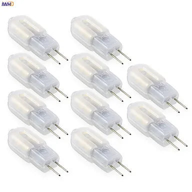 10pcs 2W LED G4 Bulb 160Lm 12V 220V Bi-pin Chandeliers Replace Halogen