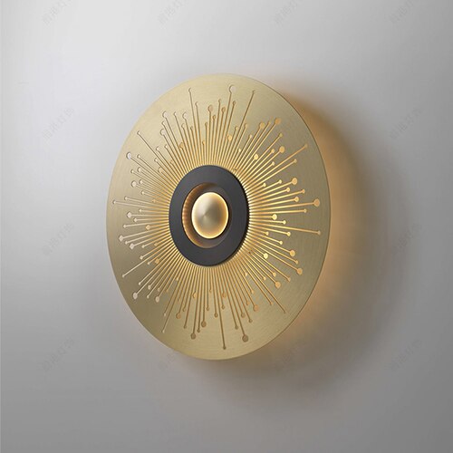 Modern Brass Wall Sconce