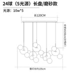 Frosted Glass Ball Pendant Light for Dining Room and Kitchen Decor