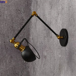 Retro Swing Arm LED Wall Sconce Light Industrial Loft Style Luminaire