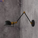 Retro Swing Arm LED Wall Sconce Light Industrial Loft Style Luminaire