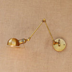 Retro Swing Arm Wall Sconce - Vintage Edison Style Wall Lamp