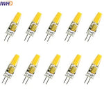 2W COB G4 LED Bulb 10-Pack Warm White/White Chandeliers Replacement
