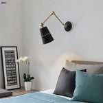 Nordic Swing Arm Wall Lamp | Modern Home Lighting for Living Room & Bedroom