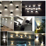 Outdoor COB LED Wall Lamp for Bedroom Hallway Porch Balcony