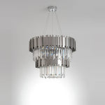 Crystal LED Chandelier Suspension Lighting for Foyer