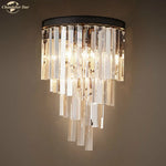 Crystal Wall Lamp: Postmodern Luxury for Bedroom, Living Room, Hotel - Creative Indoor Lighting