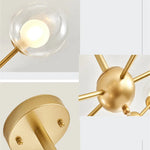 Black Postmodern Sputnik Chandelier for Dining Room and Home Decor