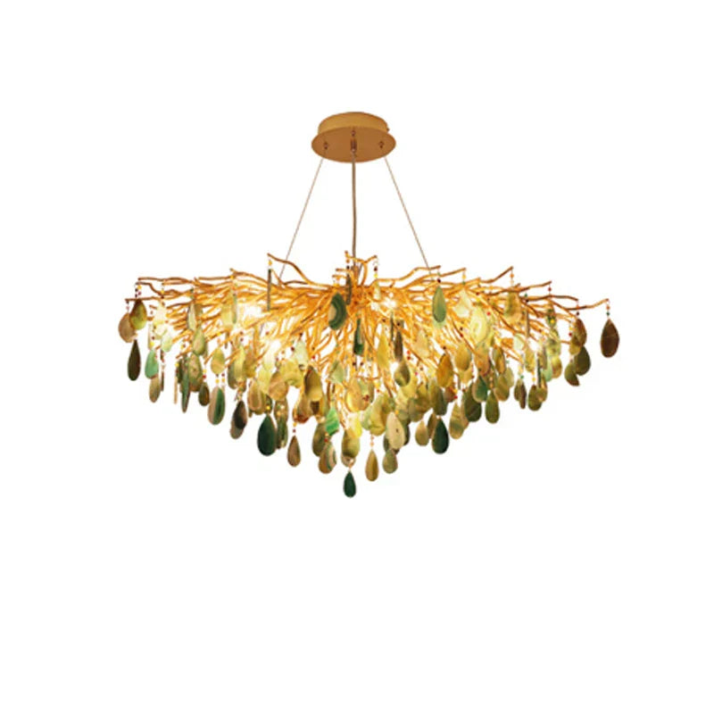 Agate Designer LED Chandelier for Dining & Foyer Room