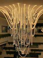 Halti Necklace Acrylic Chandelier